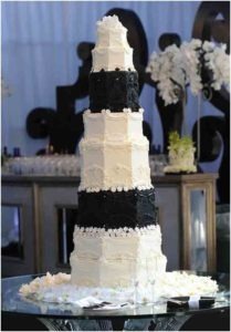 wedding cake - excellent stage decorators 