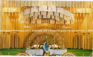 hindu traditional wedding stage decoration