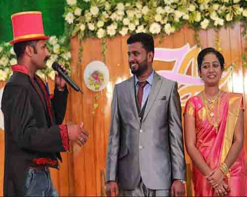 Magician For Weddings In Kerala Kerala Wedding Planners Stage Decoration Events Cochin