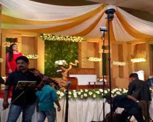 get together party stage decoration service in kerala 
