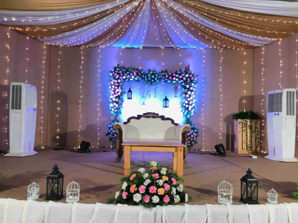 muslim wedding stage decoration kerala