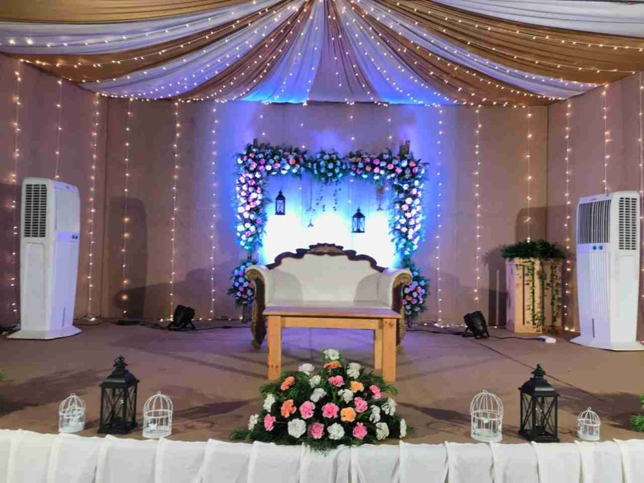 Nikah Muslim Wedding Stage Decoration at Social Hall Kalamassery kerala ...