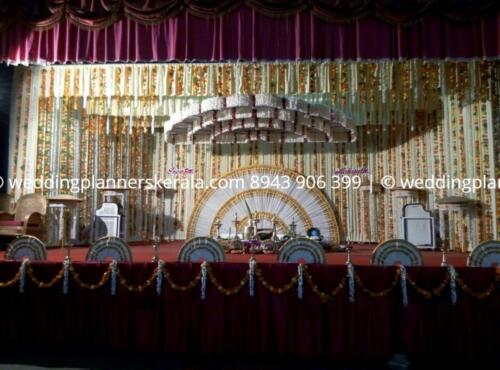 Kerala Hindu Mandapam Stage Decoration Images
