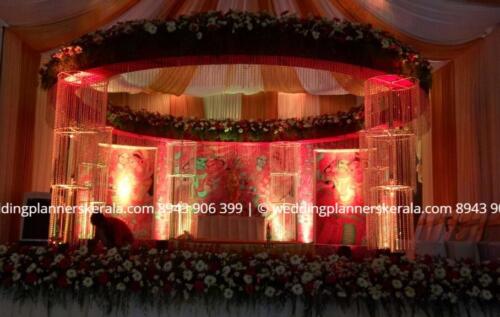 Wedding stage Decoration for Hindu Wedding