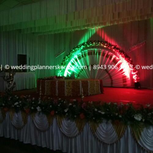 Kerala Wedding Stage Decoration