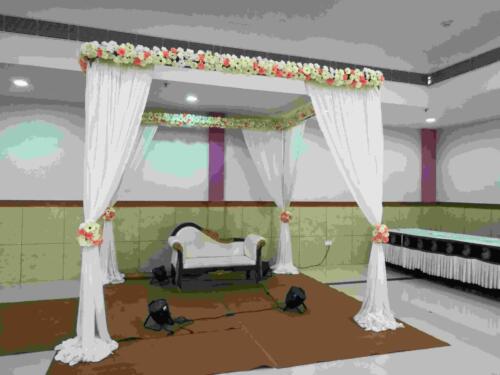 Bridal Canopy Decoration for Muslim Wedding